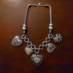 A&A Five Heart Necklace